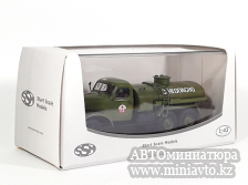 Автоминиатюра модели - ЗиЛ-157 топливозаправщик АЦ-4,3 хаки 1:43 SSM