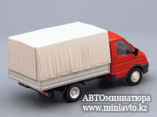 Автоминиатюра модели - ГАЗ 33-02 бортовой с тентом, Автолегенды СССР  DeAgostini