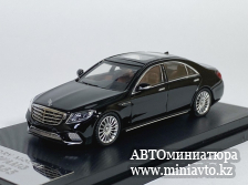 Автоминиатюра модели - Mercedes-Benz E65 AMG W222 Black 1:64 Glory Model