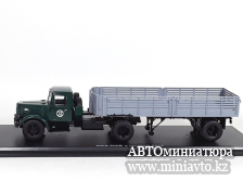 Автоминиатюра модели - МАЗ-200В с полуприцепом МАЗ-5215 SSM