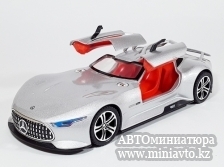 Автоминиатюра модели - Mercedes-Benz AMG Vision Gran Turismo 2013 silver 1:24 CPM junior series