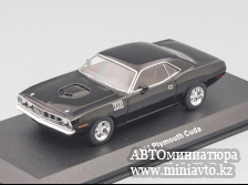 Автоминиатюра модели - PLYMOUTH Cuda 1971  John Wick Часть 4 черный 1:43 Greenlight