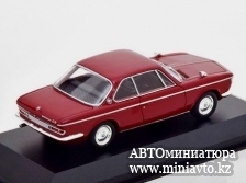 Автоминиатюра модели - BMW 2000 CS 1967 darkred Minichamps