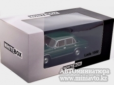 Автоминиатюра модели - Lada 1500 (ВАЗ 2103) темно-зеленый WhiteBox1:24