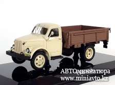 Автоминиатюра модели - ГАЗ-51А бортовой, беж/коричневый 1:43 DiP Models