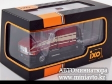 Автоминиатюра модели - Ford Aeromax towing vehicle 1990 darkred/creme/grey Ixo