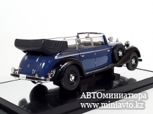 Автоминиатюра модели - Mercedes-Benz 770 K Cabriolet 1938, blue 1:43 Signature Models