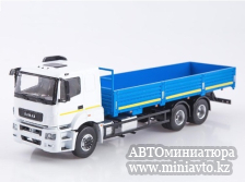 Автоминиатюра модели - КАМАЗ-65207-87 (S5) белый/синий 1:43 ПАО КАМАЗ