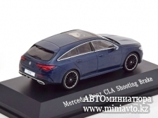 Автоминиатюра модели - Mercedes CLA-Class X118 Shooting Brake 2019 darkblue-metallic 1:43 Spark