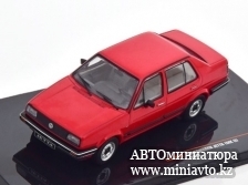 Автоминиатюра модели - VW Jetta MK II 1984 red Ixo