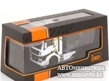Автоминиатюра модели - MAN TGX XXL D38 white black yellow  2020, 1:43 Ixo