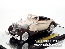 Автоминиатюра модели - Maybach SW38 2-door Sport Cabriolet 1937, brown /biege1:43 Signature Models
