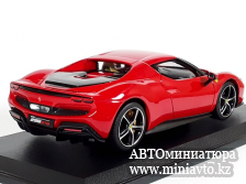 Автоминиатюра модели - Ferrari 296 GTB red 1:18 Bburago