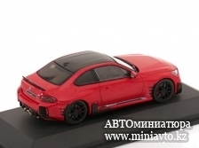 Автоминиатюра модели - BMW M2 G87 M Performance 2023 lightred-metallic 1:43 Solido