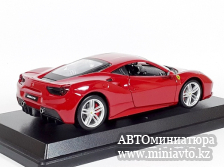 Автоминиатюра модели - Ferrari 488 GTB red 1:24 Bburago