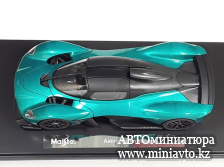 Автоминиатюра модели - Aston Martin Valkyrie 2022 green 1:18 Maisto