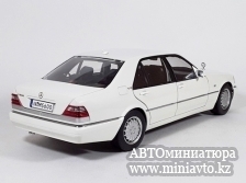 Автоминиатюра модели - Mercedes-Benz S600 V12 W140 White 1:18 Mission Model