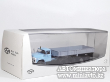 Автоминиатюра модели - ЗИЛ-130В1 + ОДАЗ-885 (поздняя решётка/голубая кабина) SSM