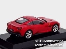 Автоминиатюра модели - Ferrari Portofino, dark red met., 2018  Altaya Supercars Collection