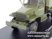 Автоминиатюра модели - CHEVROLET G7117 бортовой с тентом (с лебёдкой) хаки 1:43 SSM