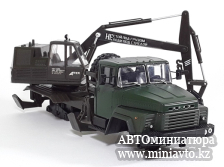 Автоминиатюра модели - Рама и кабина КрАЗ 260 с ЭО 4421 от КрАЗ 255Б 1:43 НАП