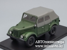 Автоминиатюра модели - ГАЗ-69А, Легендарные Советские Автомобили Hachette