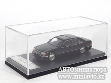Автоминиатюра модели - Mercedes-Benz S600 W140 Black  1:64 Street Weapon