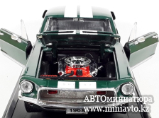 Автоминиатюра модели - Shelby Gt 500 Kr Coupe 1968 Green 1:18 Yat Ming