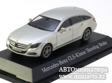 Автоминиатюра модели - Mercedes CLS-Class   X218 Shooting Brake 2012 matt-silver Norev