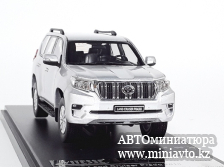 Автоминиатюра модели - TOYOTA Land Cruiser Prado 2018 Silver 1:43 Vitesse