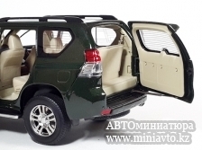 Автоминиатюра модели - Toyota Land Cruiser PRADO 2014 DARK GREEN 1:18 China Promo Models