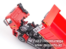 Автоминиатюра модели - КАМАЗ-6520-21010-53 красный 1:43 ПАО КАМАЗ