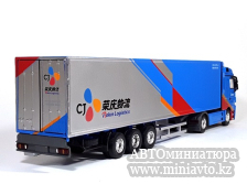 Автоминиатюра модели - Mercedes-benz Actros 1844 MP3 c п/прицепом 1:50 CPM