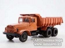 Автоминиатюра модели - КрАЗ-222 самосвал Легендарные грузовики СССР MODIMIO