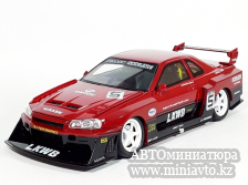 Автоминиатюра модели - Nissan Skyline GT-R S-15 (R34) 1:24 CPM junior series