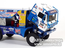Автоминиатюра модели - КамАЗ-4326 "Дакар-2011" Аргентина — Чили, Владимир Чагин, Сергей Савостин 1:43 Eligor