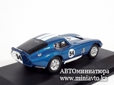 Автоминиатюра модели - SHELBY Cobra Daytona coupe (1965),blue Yat Ming