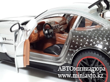 Автоминиатюра модели - Mercedes-Benz AMG GT  Silver 1:18 CPM junior series