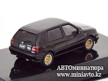 Автоминиатюра модели - VW Golf III customs 1993 black 1:43 IXO