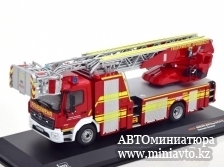 Автоминиатюра модели - Mercedes Atego DLK 23/12 fire engine Garmisch Ixo 