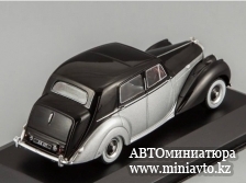 Автоминиатюра модели - BENTLEY MK VI 1950, black / silver IXO
