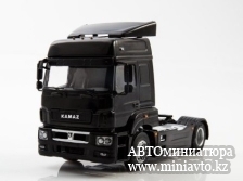 Автоминиатюра модели - КАМАЗ-5490 седельный тягач,чёрный ПАО КАМАЗ