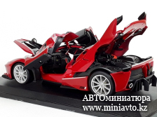 Автоминиатюра модели - Ferrari FXX K  red-black #10  2014  1:18 Bburago
