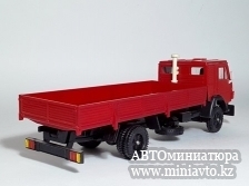 Автоминиатюра модели - КАМАЗ 5325 бортовой красный Арек СССР