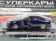 Автоминиатюра модели - MASERATI Coupe, dark blue Суперкары  DeAgostini