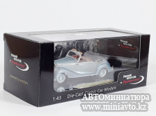 Автоминиатюра модели - Mercedes Benz 170S Cabriolet  1950 blue-silver 1:43 Signature Models