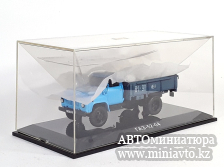 Автоминиатюра модели - ГАЗ-52-04 голубая кабина,синий борт 1:43 DiP Models