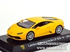 Автоминиатюра модели - Lamborghini Huracan LP610-4 2014 yellowmetallic  1:43 Altaya