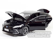 Автоминиатюра модели - Toyota CAMRY Black 2023 1:18 CPM junior series