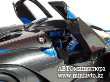 Автоминиатюра модели - Bugatti Bolide  W16.4 Blue/greymetallic 1:18 Bburago